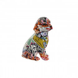 Decorative Figure Home ESPRIT Multicolour Dog 13,5 x 9,5 x 19,5 cm