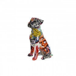 Dekorativ figur Home ESPRIT Multifarvet Hund 14 x 9 x 19,5 cm
