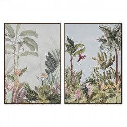 Painting Home ESPRIT Tropical 100 x 4 x 140 cm (2 Units)