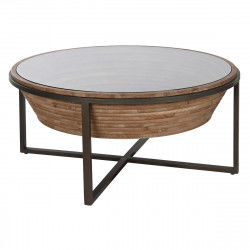 Centre Table Home ESPRIT Crystal Fir wood 102 x 102 x 46 cm