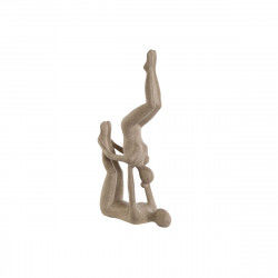 Dekorativ figur Home ESPRIT Beige Yoga 21,4 x 8,8 x 40 cm