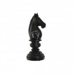 Decorative Figure Home ESPRIT Black Horse 13 x 13 x 33 cm