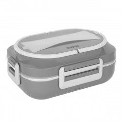 Lunch box N'oveen LB540 Dark grey Stainless steel 1 L 24 x 11 x 18,5 cm