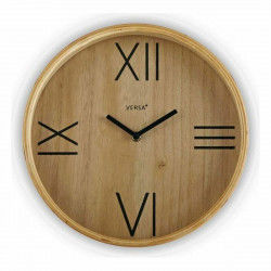 Wall Clock Versa Brown Wood (Refurbished A)