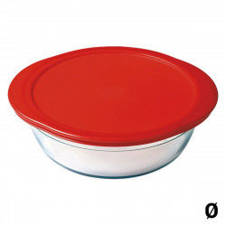 Lunch box Ô Cuisine Red Borosilicate Glass