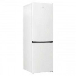 Réfrigérateur Combiné BEKO B1RCNE364W Blanc Noir (186 x 60 cm)