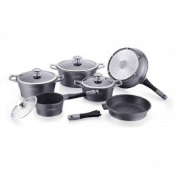 Cookware Royalty Line ES2014M Grey Silver 14 Pieces