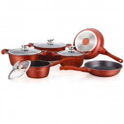 Cookware Royalty Line BS1010M Burgundy 10 Pieces