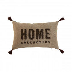Cushion Home ESPRIT Natural Tassels Boho 50 x 5 x 30 cm