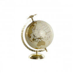 Globe terrestre Home ESPRIT Doré 20 x 20 x 30 cm