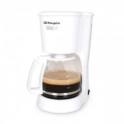 Drip Coffee Machine Orbegozo CG4023B Hvid 800 W 15 Skodelice