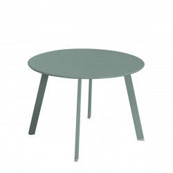 Side table Marzia Green Steel 60 x 60 x 42 cm