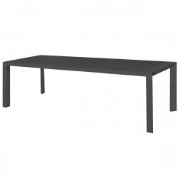 Tavolo da Pranzo Io Grafite Alluminio 280 x 100 x 75 cm