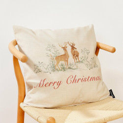 Cushion cover Belum Christmas Deer 50 x 50 cm