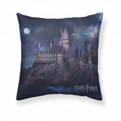 Poszewka na poduszkę Harry Potter Go to Hogwarts Granatowy 50 x 50 cm