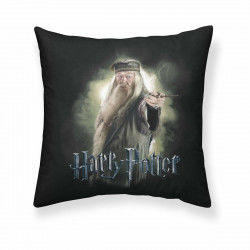 Cushion cover Harry Potter Dumbledore Black 50 x 50 cm