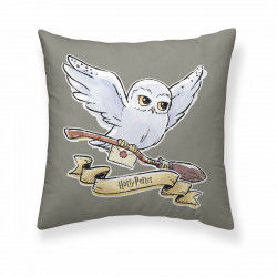 Cushion cover Harry Potter Hedwig Grey 50 x 50 cm
