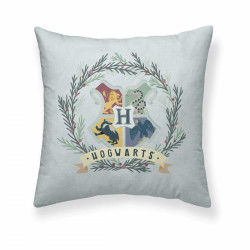 Cushion cover Harry Potter Hogwarts Christmas Light grey 50 x 50 cm