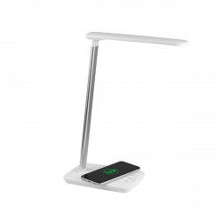 Desk lamp Tracer Luna Silver ABS 20 W 12 x 37 x 18 cm