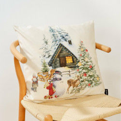 Cushion cover Belum Christmas Landscape 50 x 50 cm