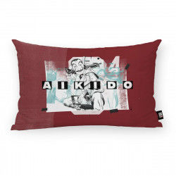 Cushion cover La casa de papel Aikido C White 30 x 50 cm