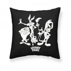 Pudebetræk Looney Tunes Looney B&w A Sort 45 x 45 cm