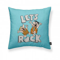 Fodera per cuscino The Flintstones Let's Rock A 45 x 45 cm