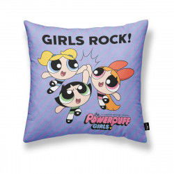 Poszewka na poduszkę Powerpuff Girls Girls Rock A Liliowy 45 x 45 cm