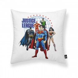 Cushion cover Justice League Justice Team A White 45 x 45 cm