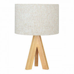 Desk lamp EDM 32160 Wood Cloth 18 x 18 x 30 cm E27