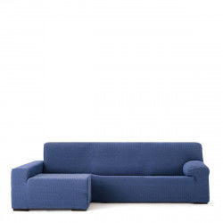 Left long arm chaise longue cover Eysa JAZ Blue 180 x 120 x 360 cm