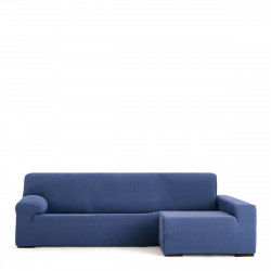 Housse pour chaise longue accoudoir long droit Eysa JAZ Bleu 180 x 120 x 360 cm