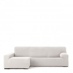 Left long arm chaise longue cover Eysa JAZ White 180 x 120 x 360 cm