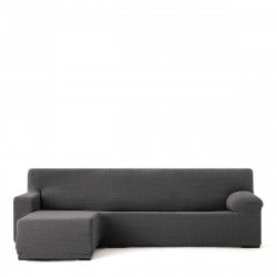 Right short arm chaise longue cover Eysa JAZ Dark grey 120 x 120 x 360 cm