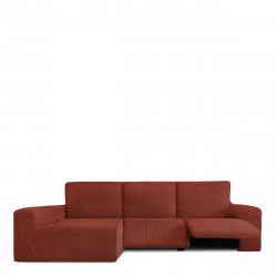 Left long arm chaise longue cover Eysa JAZ Dark Red 180 x 120 x 360 cm
