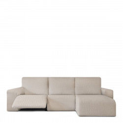 Right short arm chaise longue cover Eysa JAZ Beige 120 x 120 x 360 cm