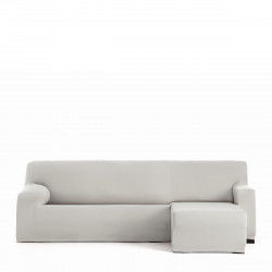Right short arm chaise longue cover Eysa BRONX White 110 x 110 x 310 cm