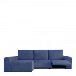 Left long arm chaise longue cover Eysa JAZ Blue 180 x 120 x 360 cm