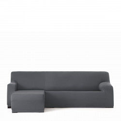 Right short arm chaise longue cover Eysa BRONX Dark grey 110 x 110 x 310 cm