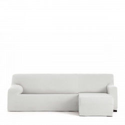 Right short arm chaise longue cover Eysa BRONX White 110 x 110 x 310 cm