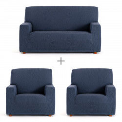 Set di copri divano Eysa TROYA Azzurro 70 x 110 x 210 cm 3 Pezzi