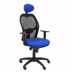 Office Chair with Headrest Jorquera P&C 15SNBALI229C Blue