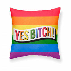 Cushion cover Belum Yes b*tch Multicolour 50 x 50 cm