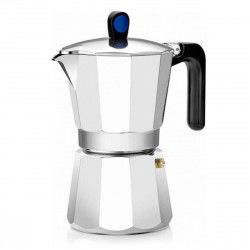 Coffee-maker Monix M860009 Aluminium Silver 9 Cups