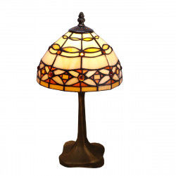 Desk lamp Viro Marfíl Brown Zinc 60 W 20 x 37 x 20 cm
