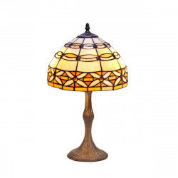 Desk lamp Viro Marfíl Brown Zinc 60 W 30 x 50 x 30 cm