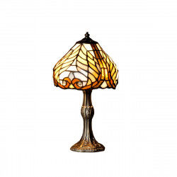 Lampada da tavolo Viro Dalí Ambra Zinco 60 W 20 x 37 x 20 cm