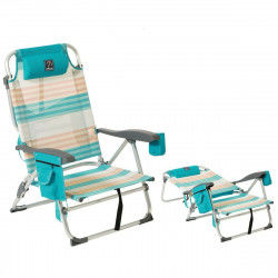 Beach Chair Blue 87 x 51 x 23 cm