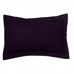 Cushion cover Alexandra House Living Black 55 x 55 + 5 cm
