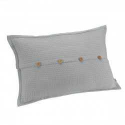 Cushion cover Alexandra House Living Pearl Gray 50 x 75 cm